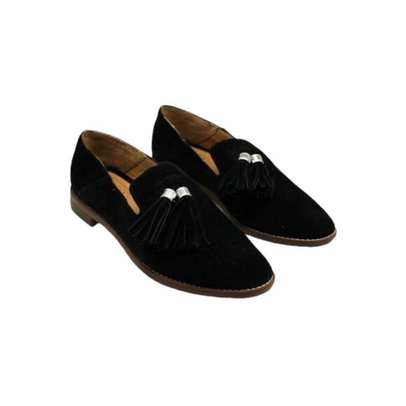 Franco Sarto Womens Black Loafers - Picture 1 of 8